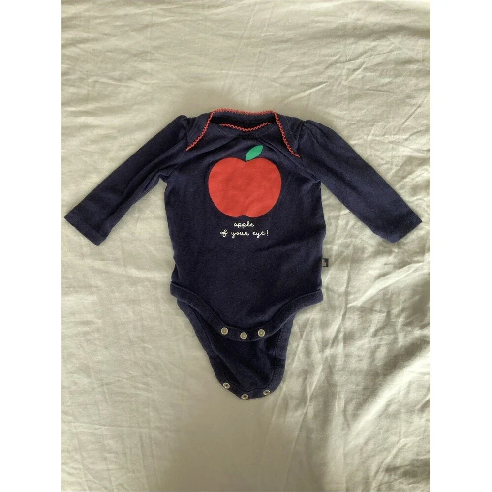 3-6 Months Baby Gap baby girl clothes - long sleeve one piece | cute theme